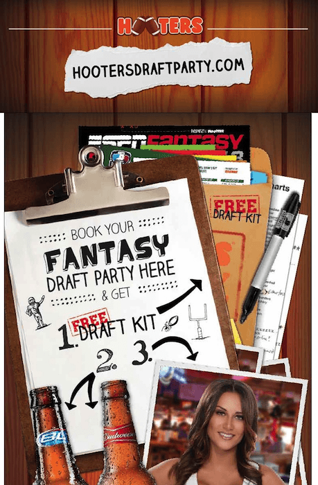 Why Draft at Hooters 2013